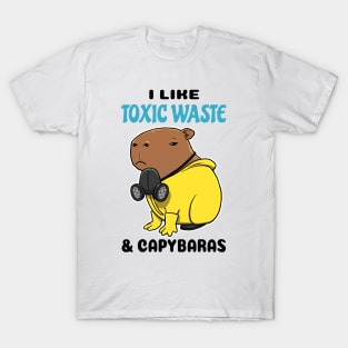 I Like Toxic Waste and Capybaras T-Shirt